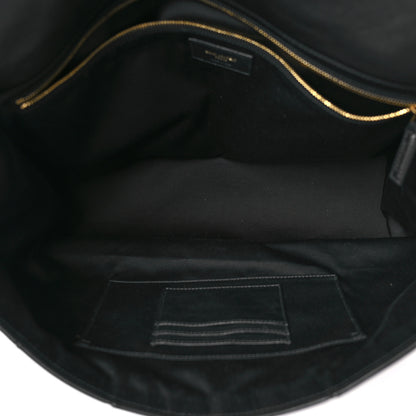 Saint Laurent Lambskin Matelasse Monogram Oversized Jamie Black 5 of 9