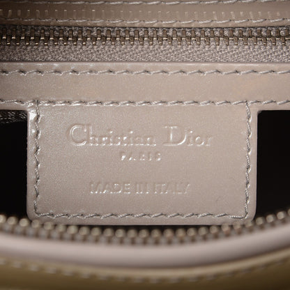 Christian Dior Patent Cannage Medium Lady Dior Grey 6 of 6
