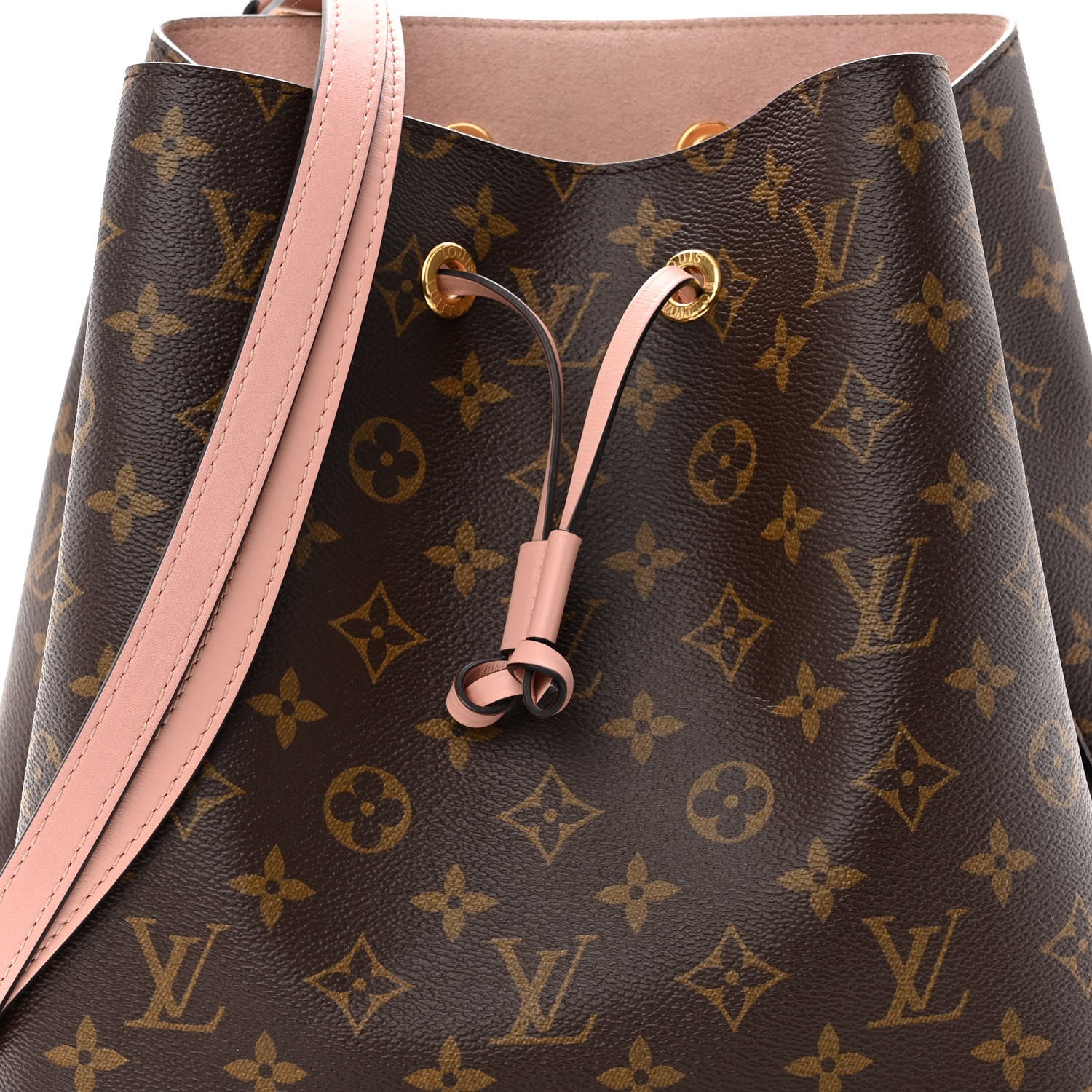 Louis Vuitton Monogram Neonoe MM Rose Poudre 8 of 10