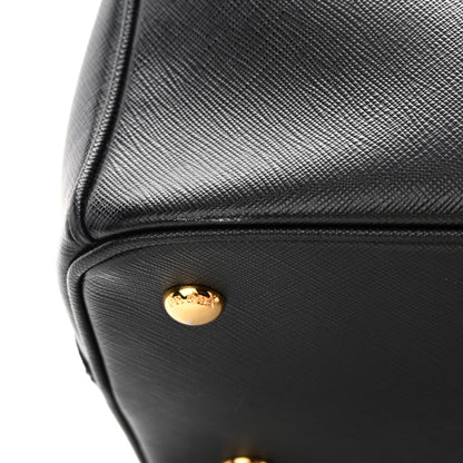 Prada Saffiano Lux Medium Tote Black 16 of 18