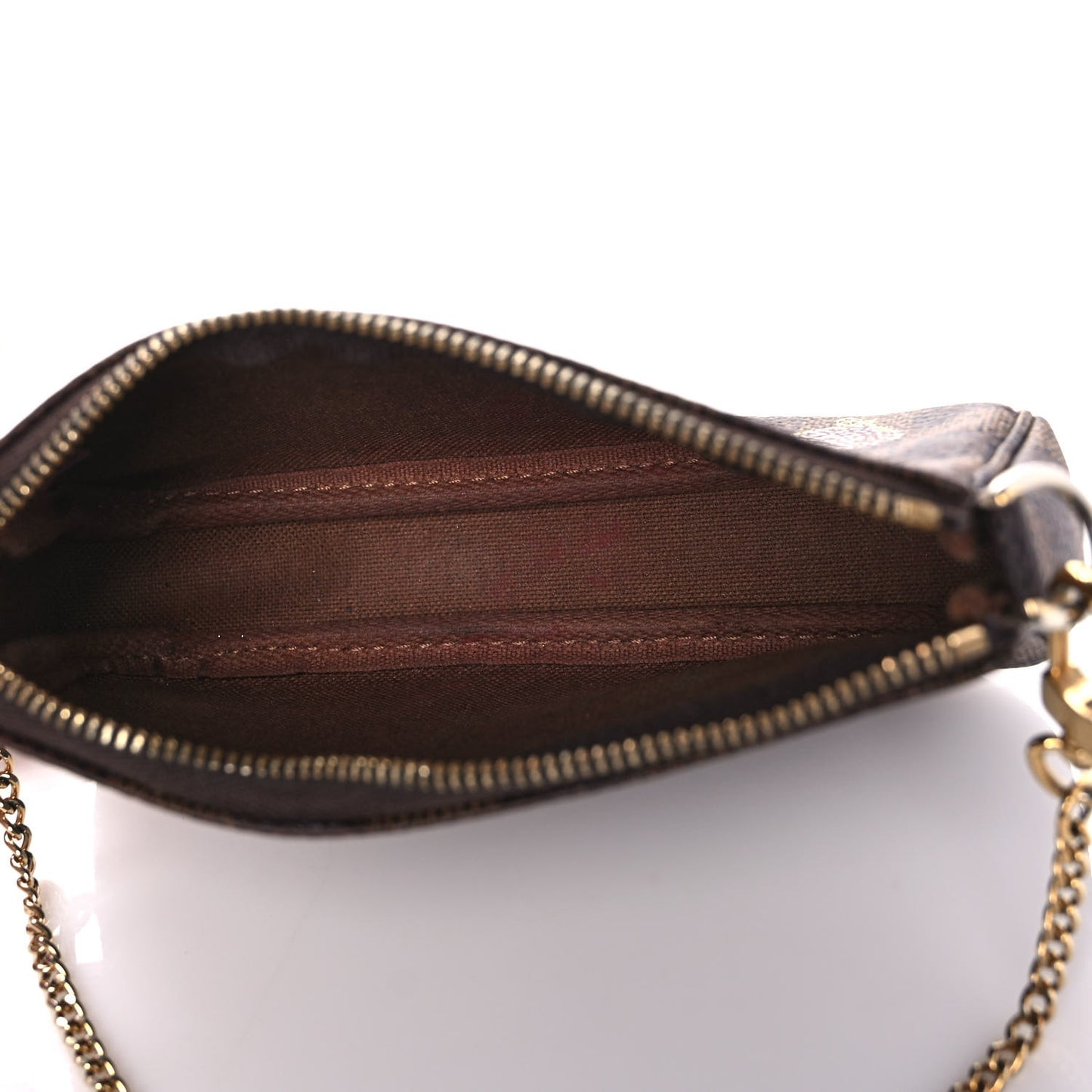 Damier Ebene Illustre Mini Pochette Accessories Violet