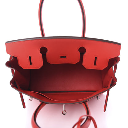 Hermes Epsom Birkin 30 Rouge De Coeur 5 of 11