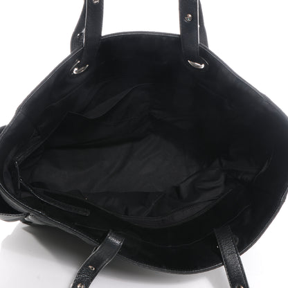 Chanel Coated Canvas Large Paris Biarritz Tote Black 5 of 8
