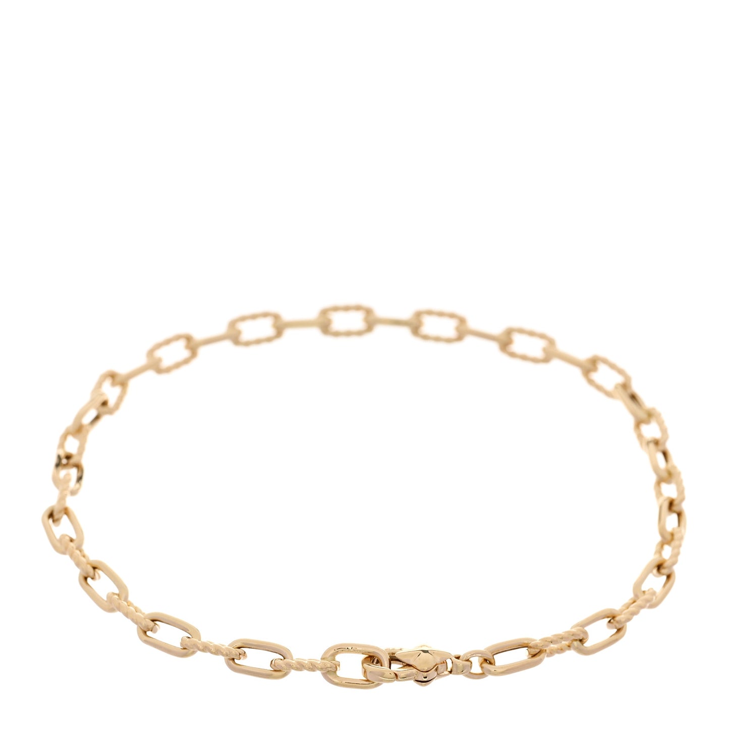 18K Yellow Gold Madison 3mm Classic Chain Bracelet
