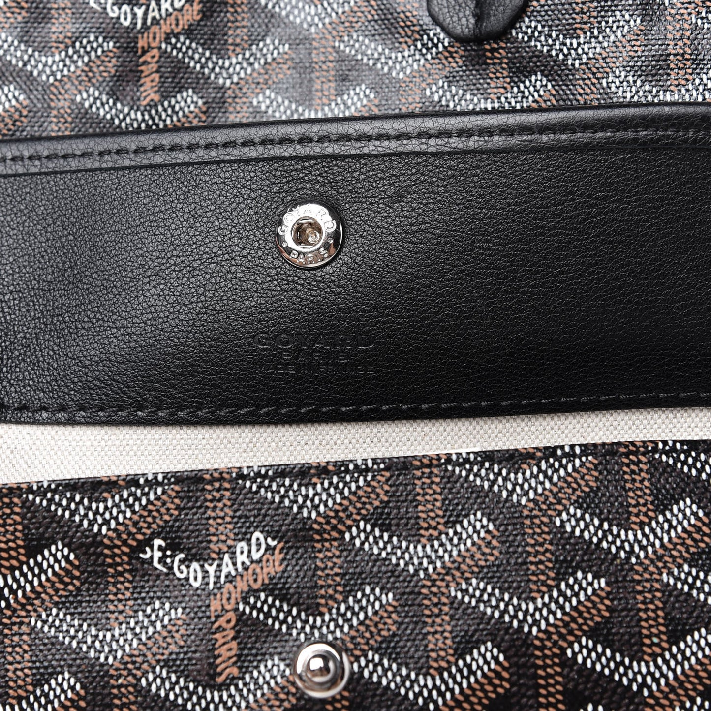 Goyardine Saint Louis PM Black