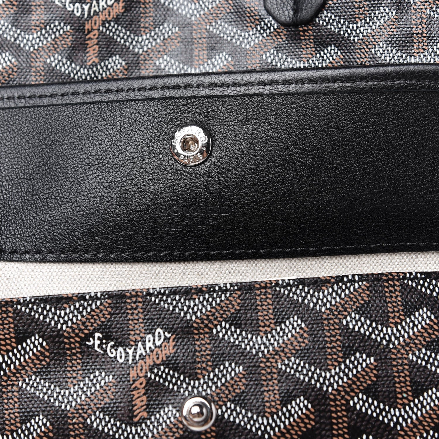 Goyard Goyardine Saint Louis PM Black 7 of 14