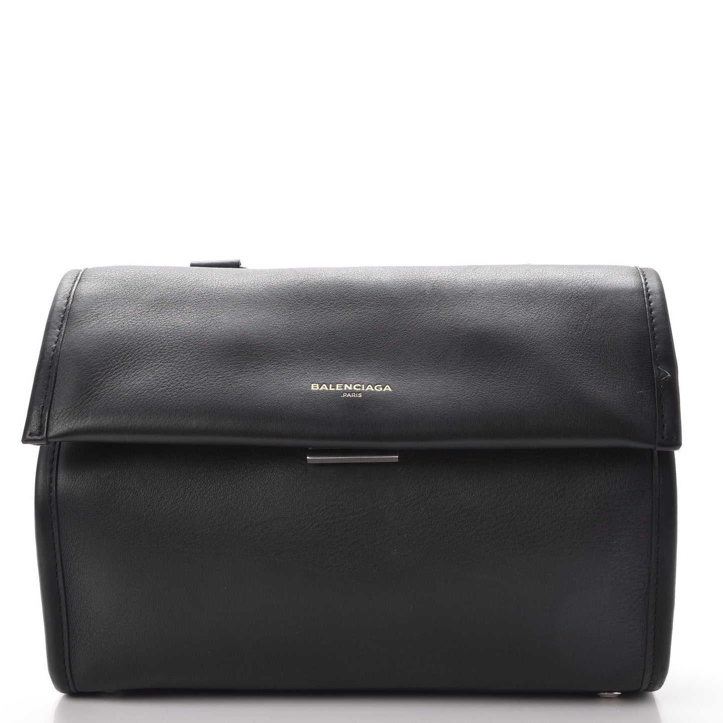 Veau Soyeux Small Tool Satchel Black