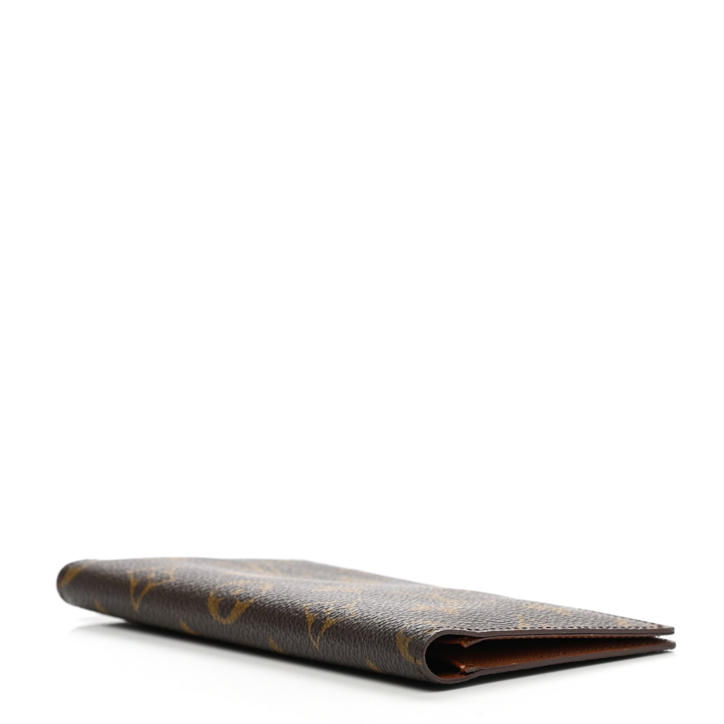 Monogram Checkbook Holder Case Wallet