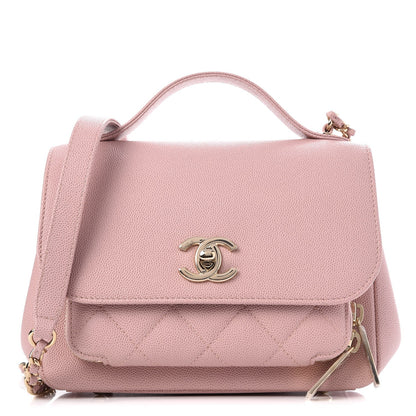 Chanel Caviar Quilted Mini Business Affinity Flap Light Pink 1 of 9