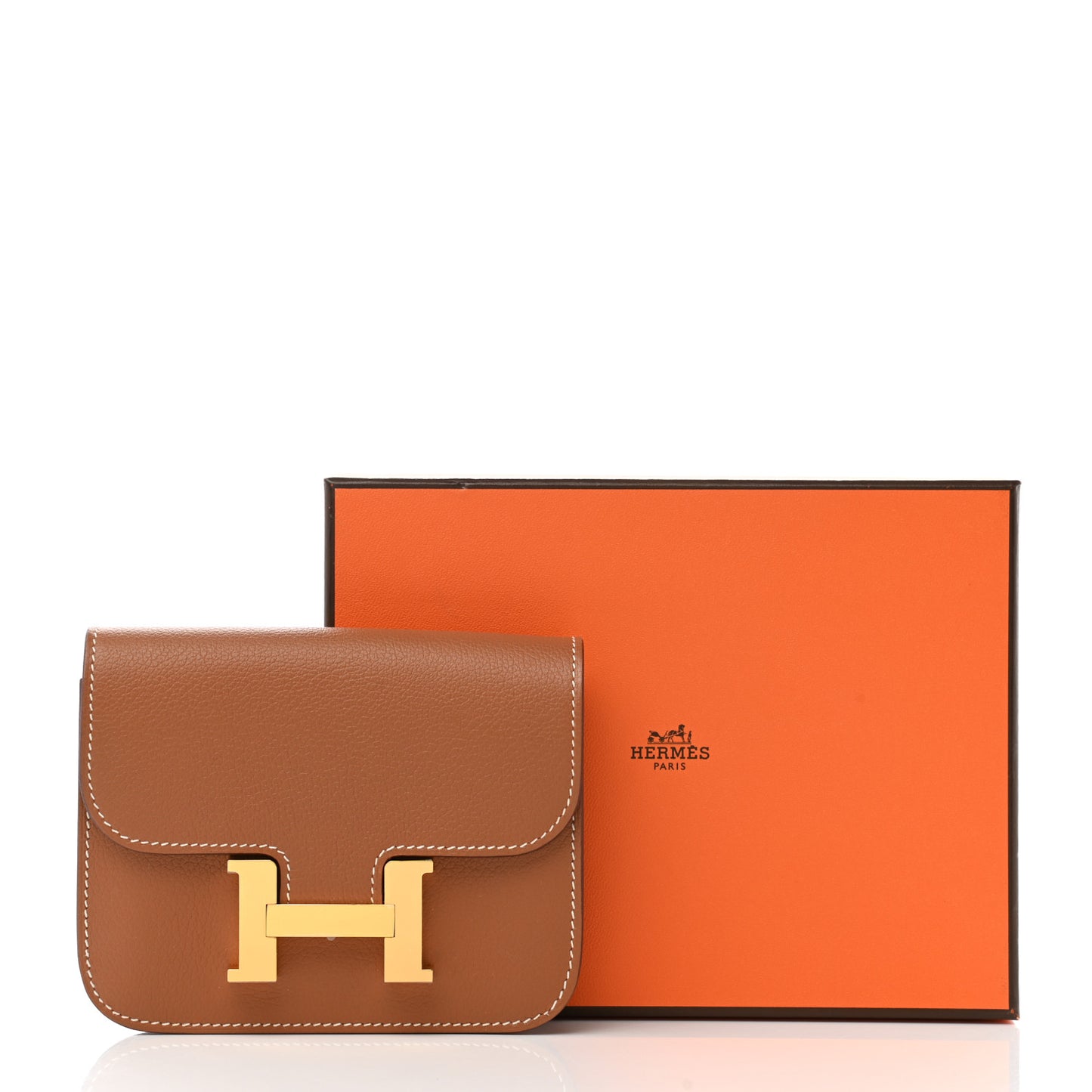 Evercolor Constance Slim Wallet Gold