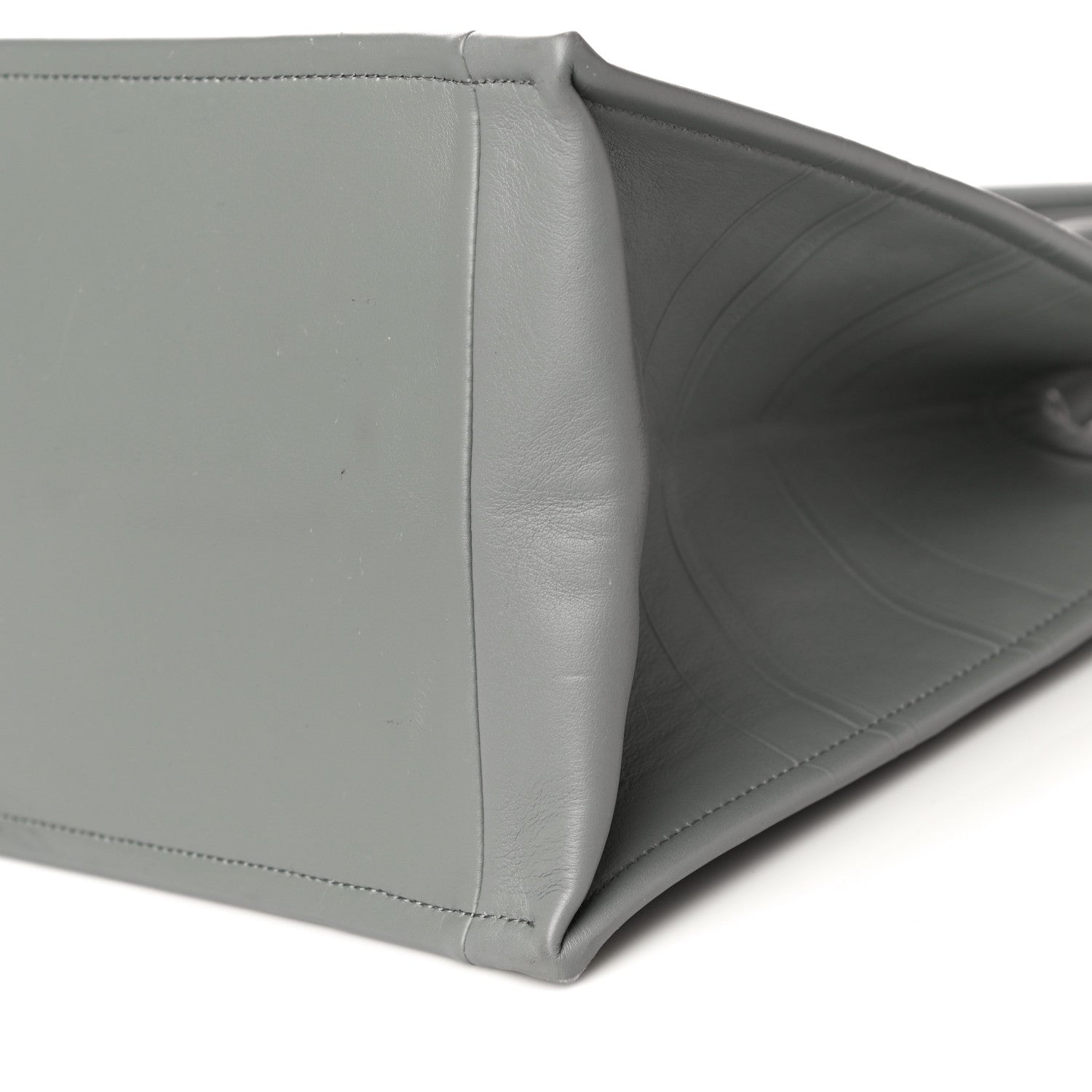 Christian Dior Calfskin Embossed Medium Book Tote Grey 5 of 20