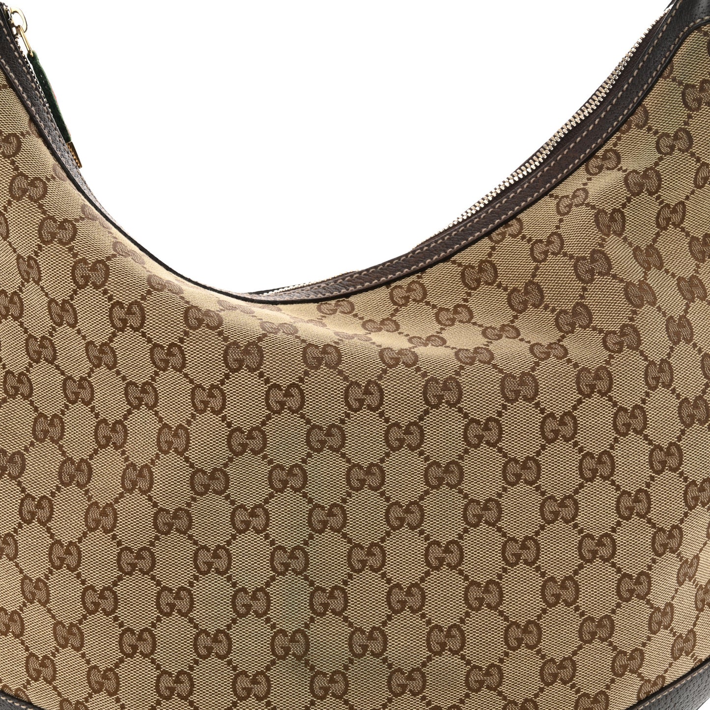 Monogram Large Princy Hobo Dark Brown