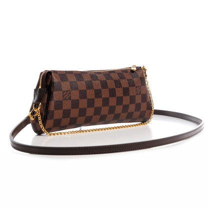 Louis Vuitton Damier Ebene Eva Clutch 3 of 9