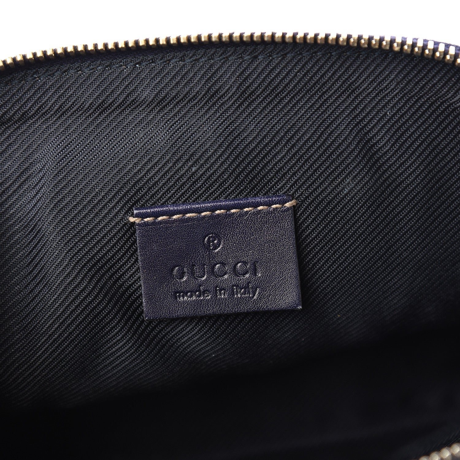 Gucci Guccissima GG Cosmetic Case Blue 6 of 7