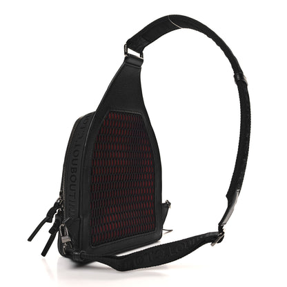 Christian Louboutin CHRISTIAN LOUBOUTIN Calfskin Loubifunk Crossbody Black 3 of 10