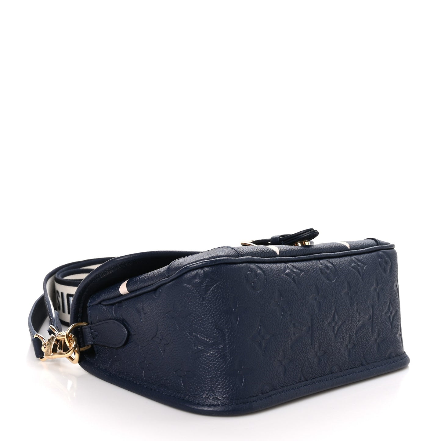 Empreinte Giant Monogram Diane Navy Creme