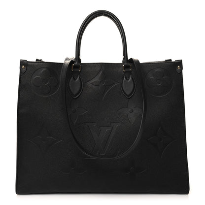 Louis Vuitton Empreinte Monogram Giant Onthego GM Black 1 of 12