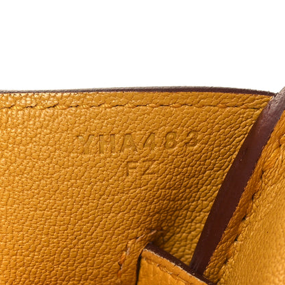 Hermes Togo BIRKIN 30 Jaune Ambre 7 of 14