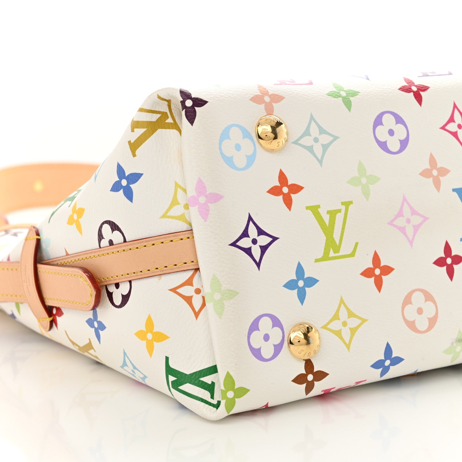 Louis Vuitton LV x TM Monogram Multicolor CarryAll PM White 11 of 13