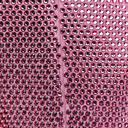 Balenciaga Strass Suede Hourglass Top Handle Bag XS Pink 12 of 16
