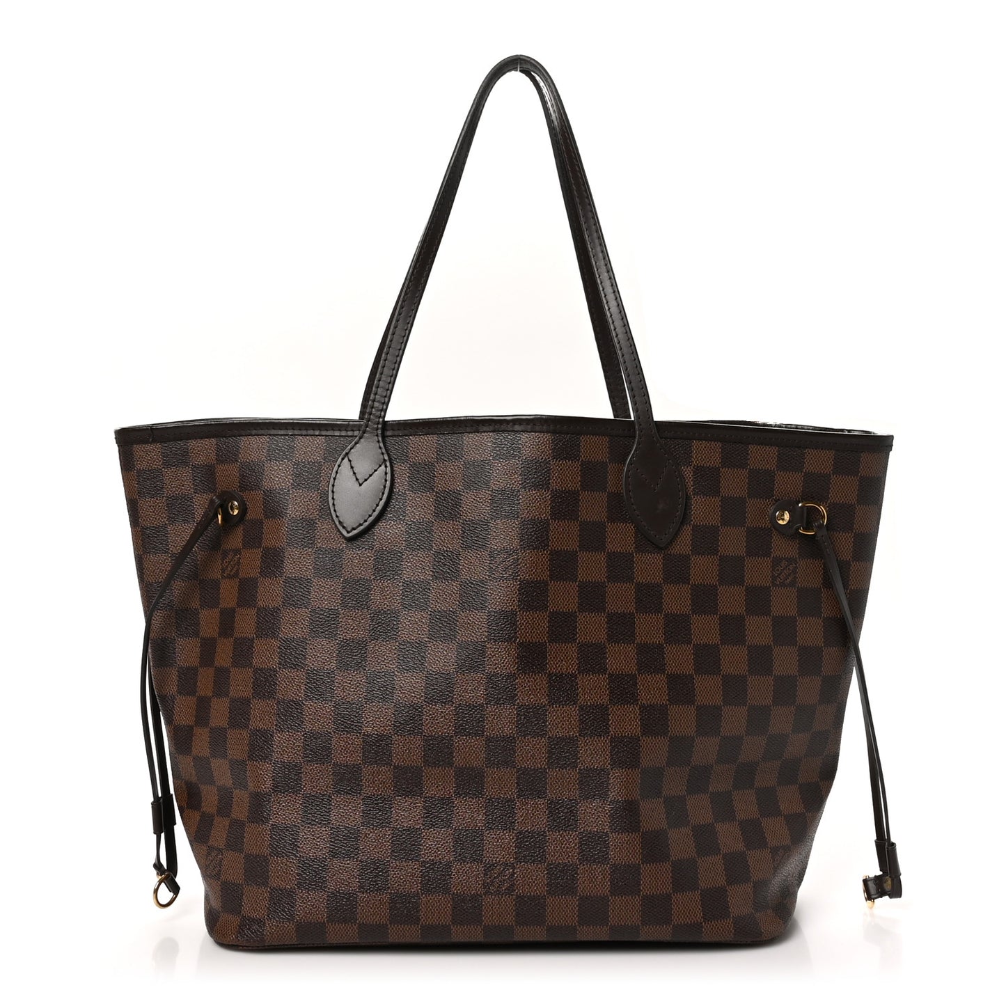 Damier Ebene Neo Neverfull MM Rose Ballerine