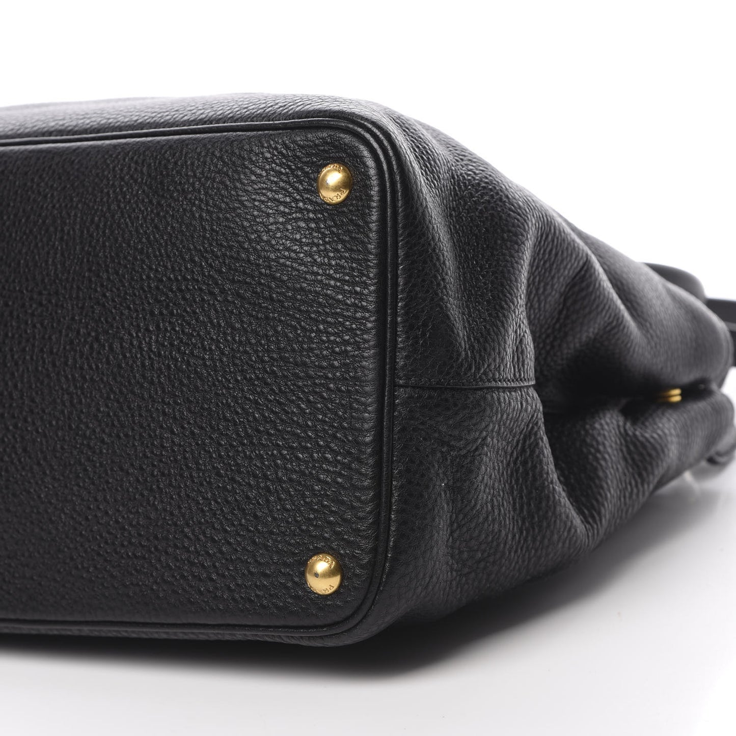 Vitello Daino Tote Black