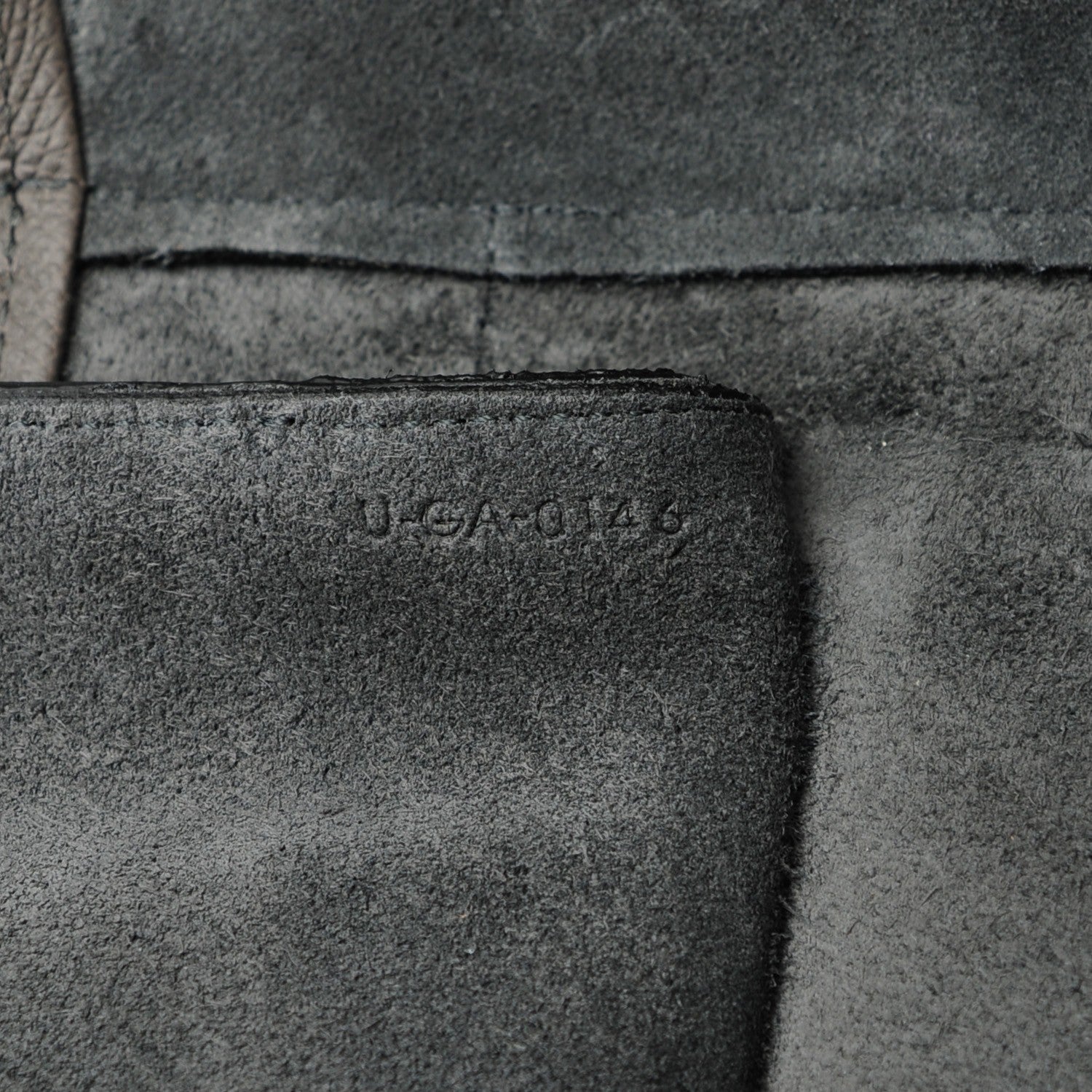 Celine Grained Calfskin Mini Belt Bag Grey 8 of 8