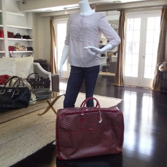Ambassade Soft Suitcase Red