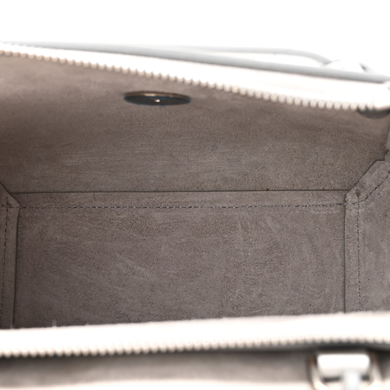 Celine Laminated Calfskin Nano Belt Bag Silver 1779105 – FASHIONPHILE