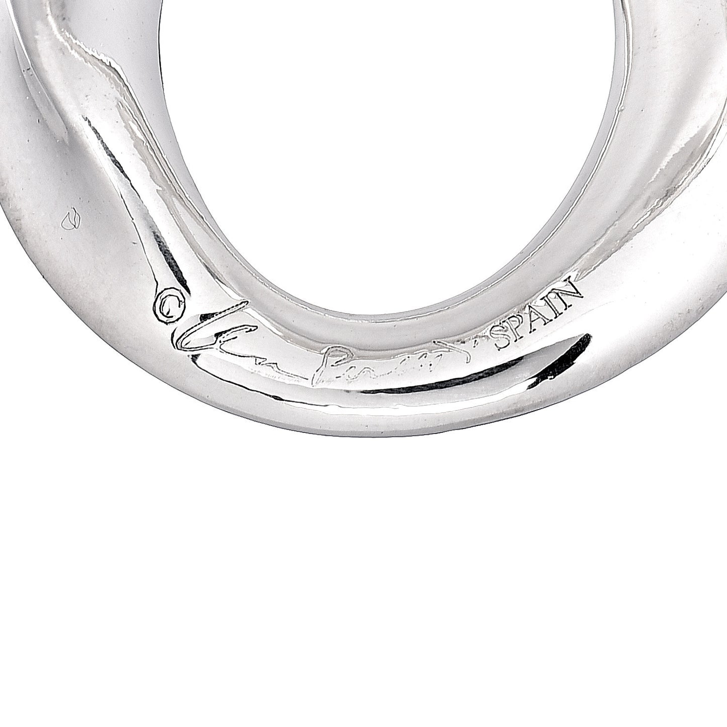 Sterling Silver Elsa Peretti Sevillana Ring 52 6