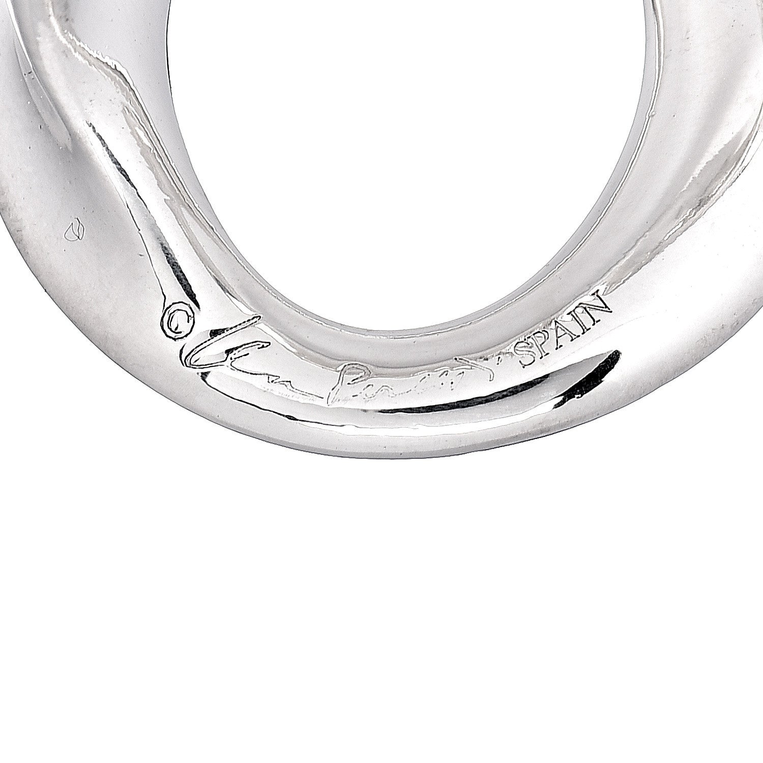 Tiffany Sterling Silver Elsa Peretti Sevillana Ring 52 6 6 of 6