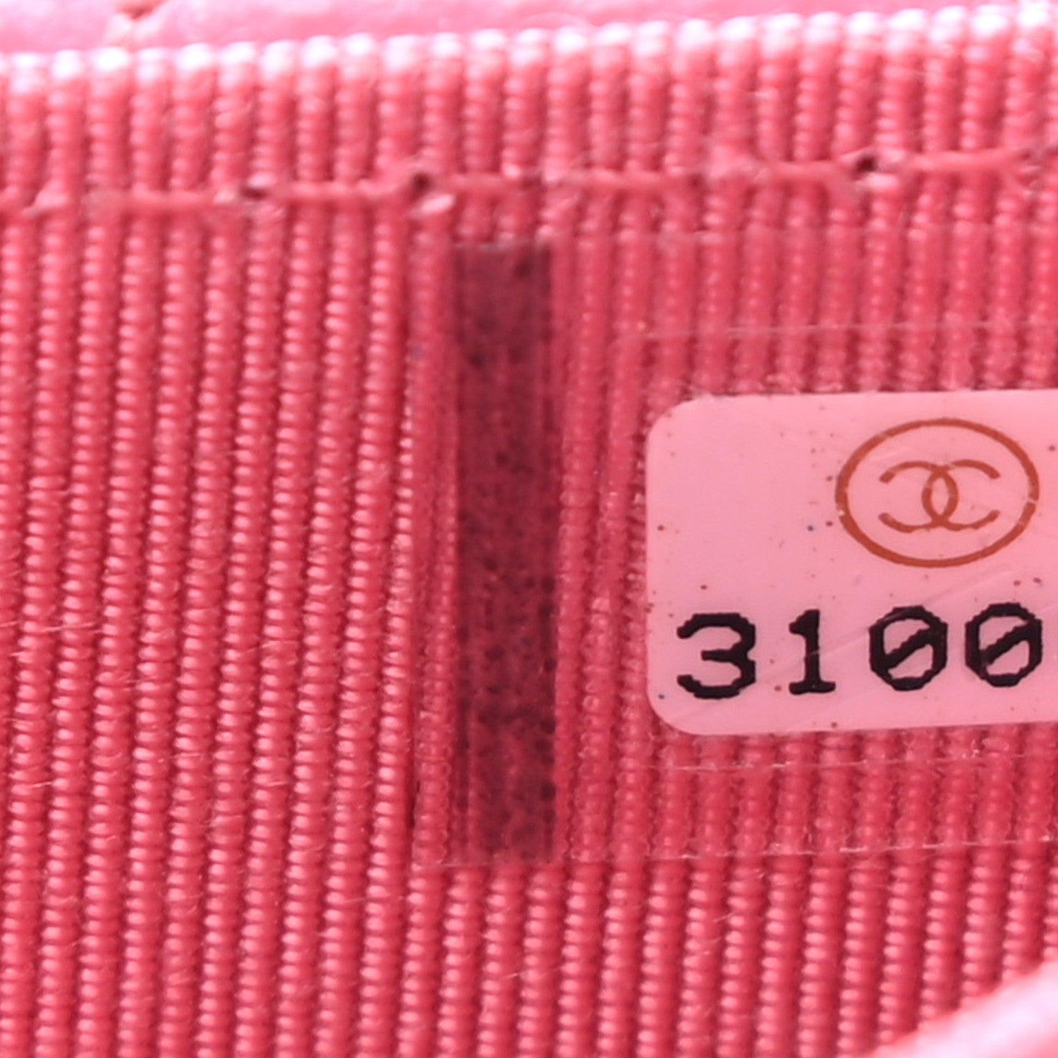 Chanel Caviar Quilted Flap Card Holder On Chain Pink 7 of 7