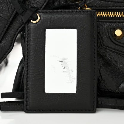 Balenciaga Agneau Classic Gold Hardware Mini City Black 12 of 12