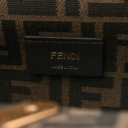 Fendi Fox Fur Shiny Nappa Small Fendi First Papavero 6 of 9