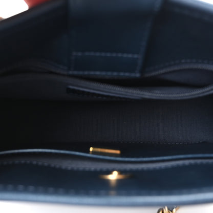 Chanel Washed Denim Quilted Small Hobo Blue 4 of 9