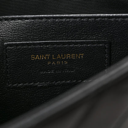 Saint Laurent Lambskin Quilted Monogram Mini Nolita Black 6 of 8