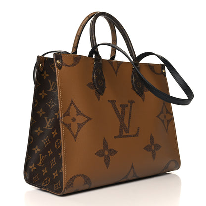 Louis Vuitton Reverse Monogram Giant Onthego MM 3 of 9