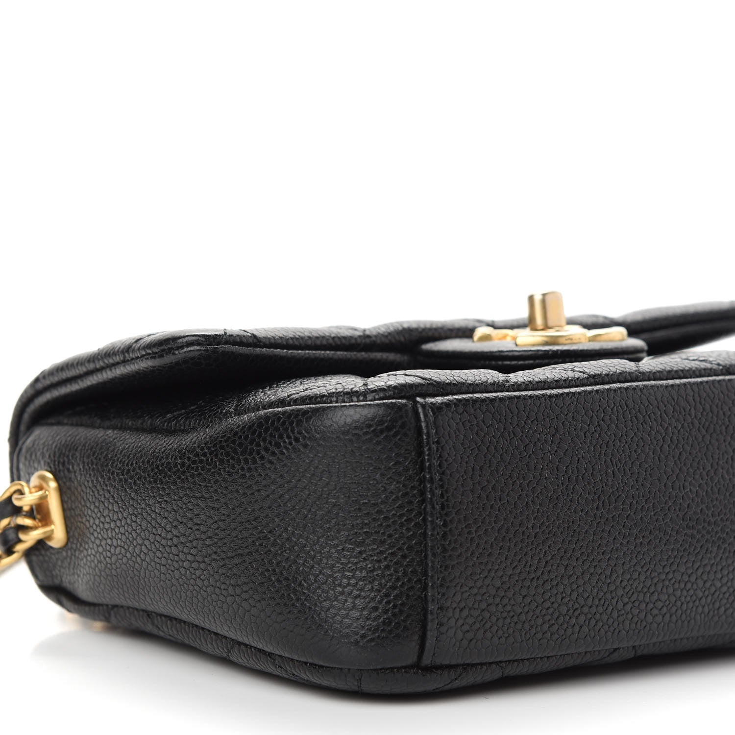 Chanel Caviar Quilted Mini Chain Soul Flap Black 7 of 8