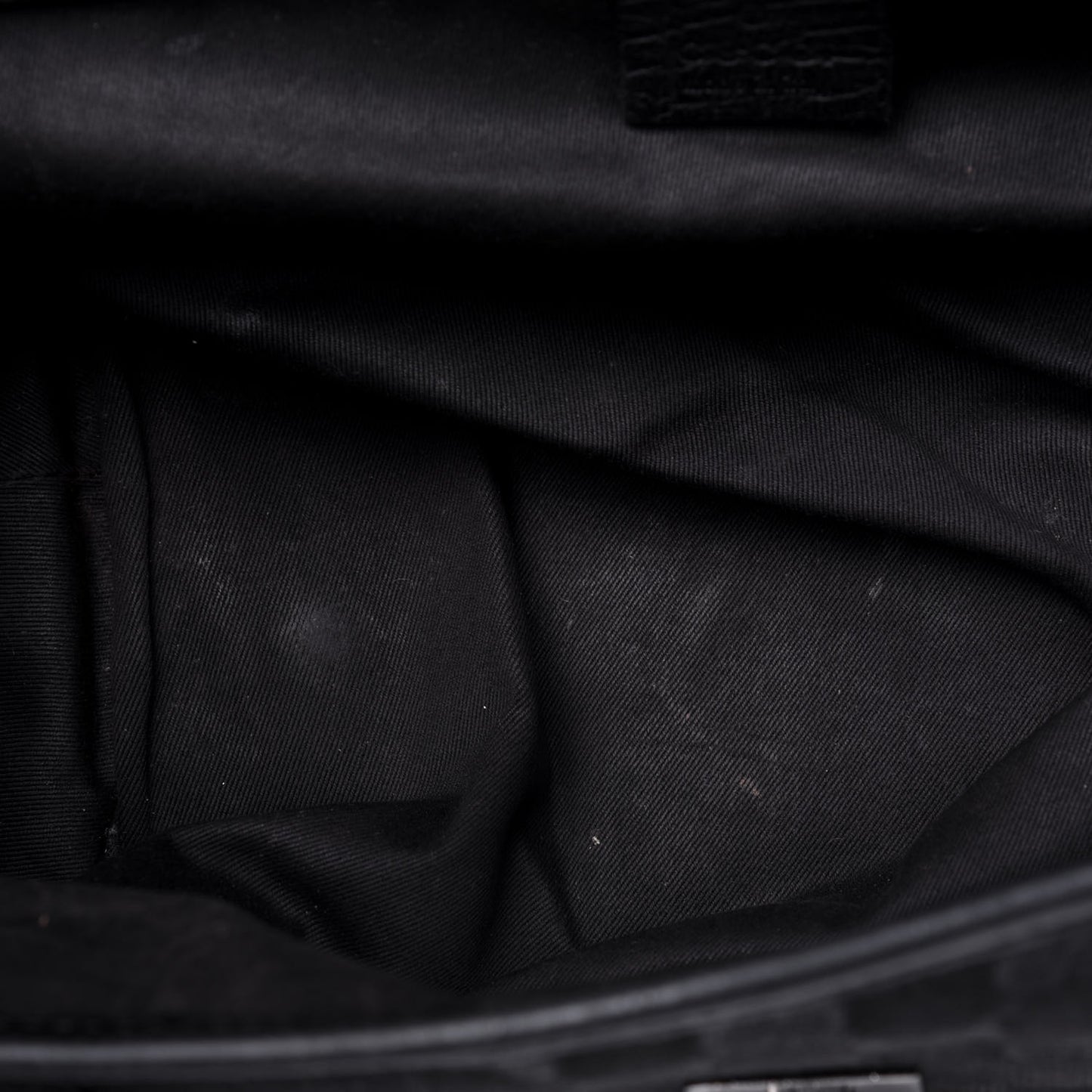 Monogram Bamboo Bullet Bag Black