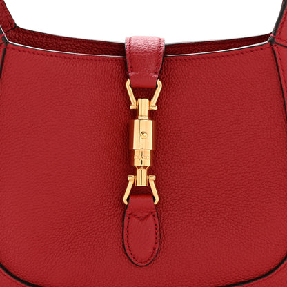 Gucci Ancora Calfskin Small Jackie 1961 Hobo Red 8 of 12