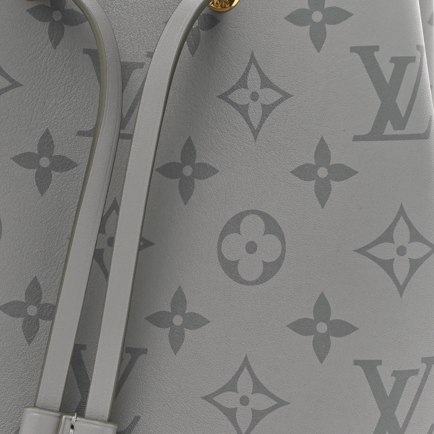 Louis Vuitton Monogram Ink Braided Neonoe BB Trianon Gray 8 of 11