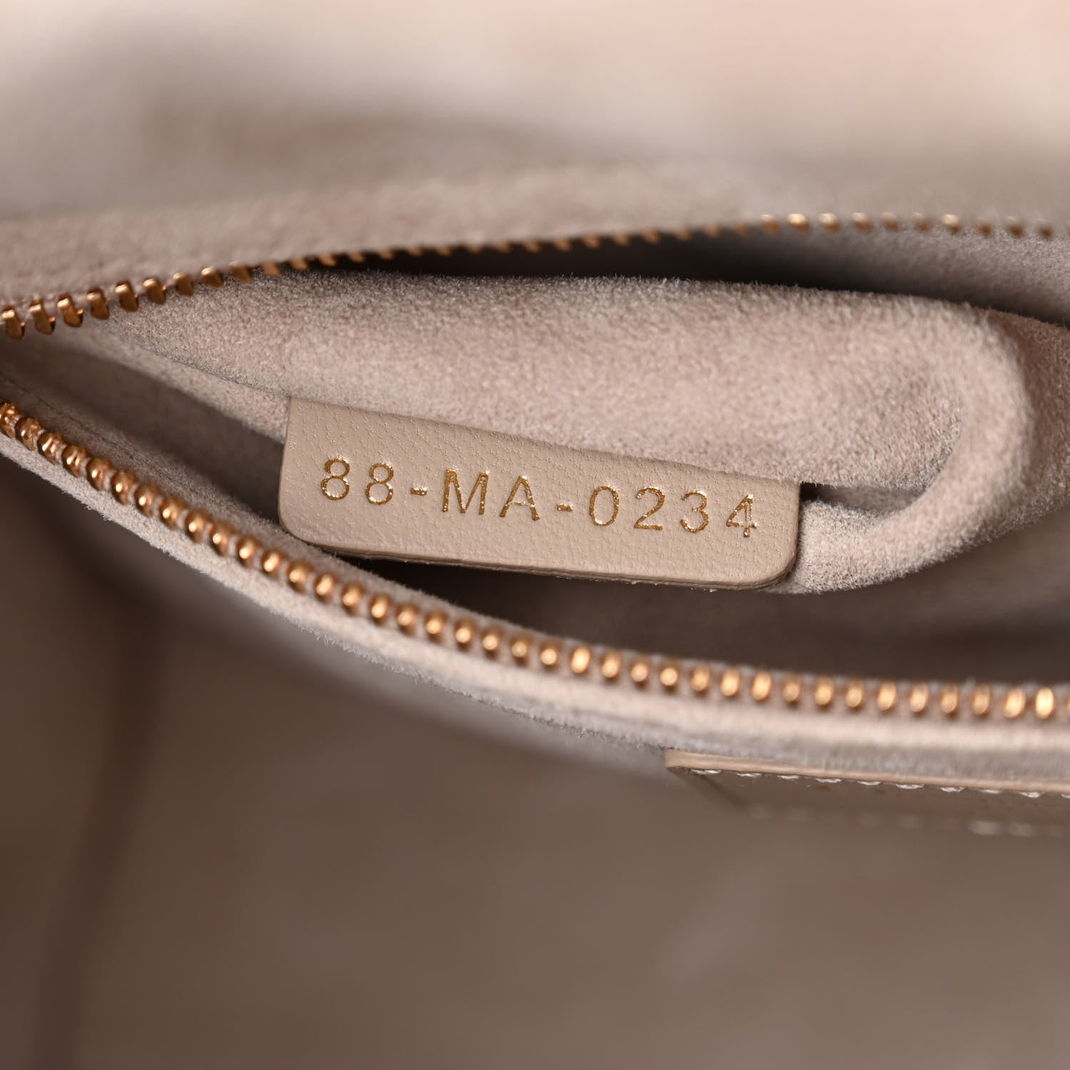 Christian Dior Lambskin Cannage Small My ABCDior Lady Dior Hazelnut 6 of 10