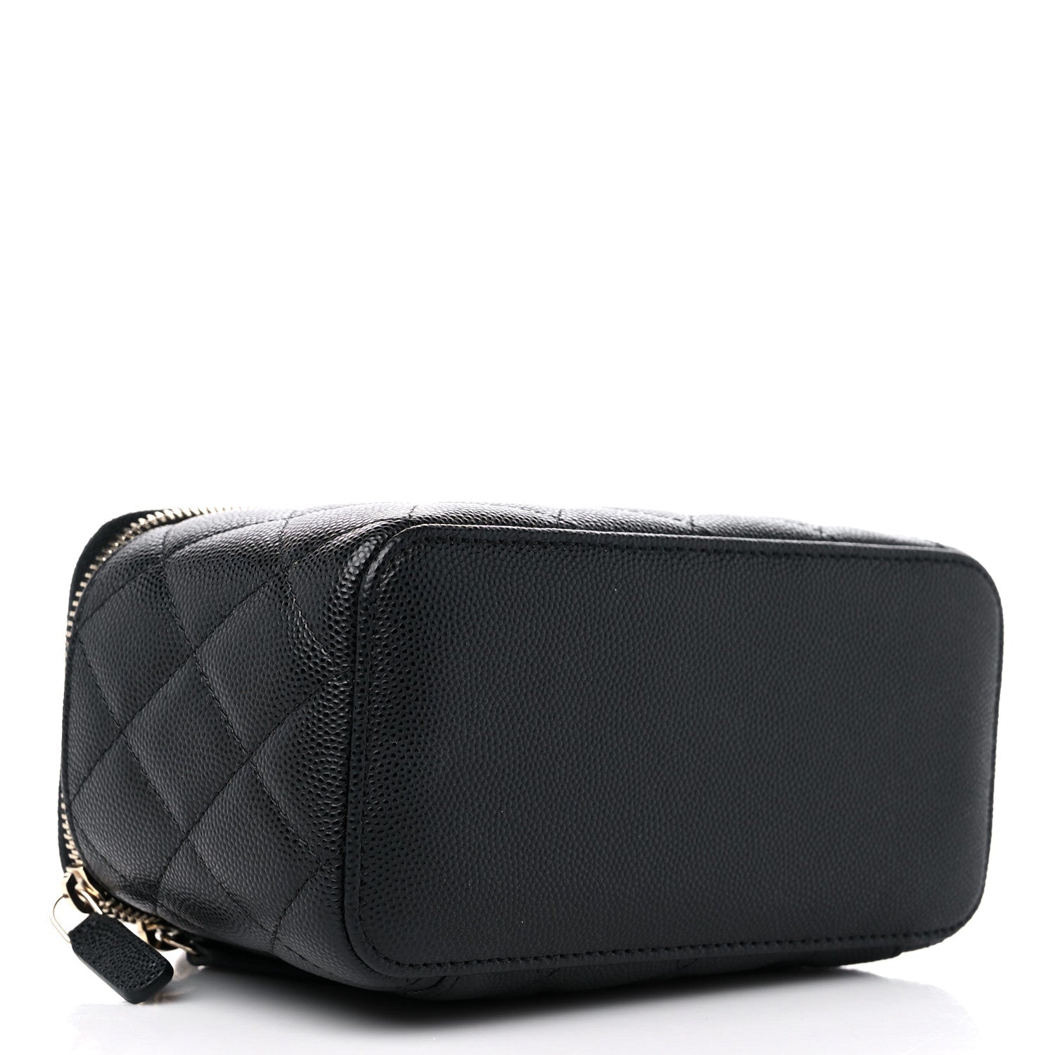Chanel Caviar Quilted Small Vanity Case With Chain Black 4 of 13