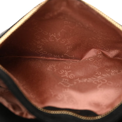 Stella McCartney Shaggy Deer Falabella Fold Over Clutch Black 5 of 10