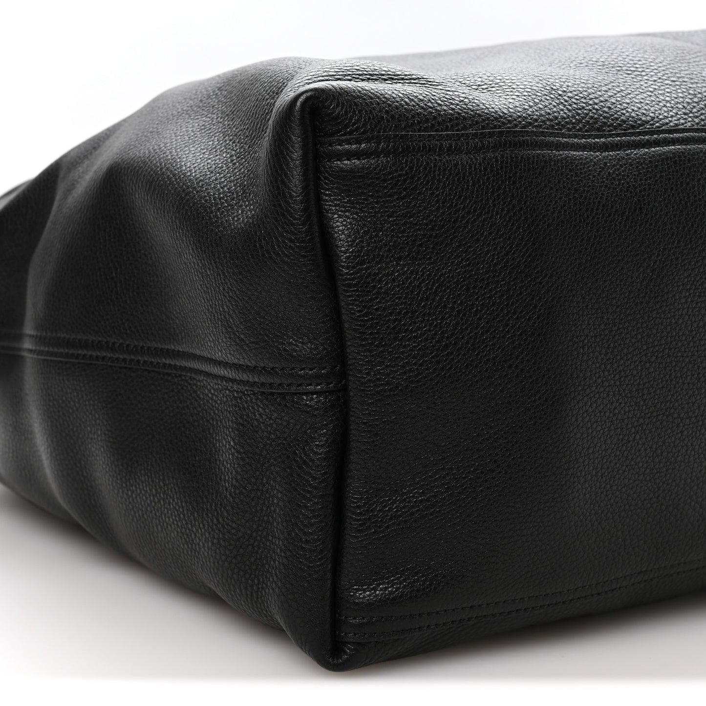 Amour Grane Calfskin Duffle Jackie 1961 Crossbody Bag Black