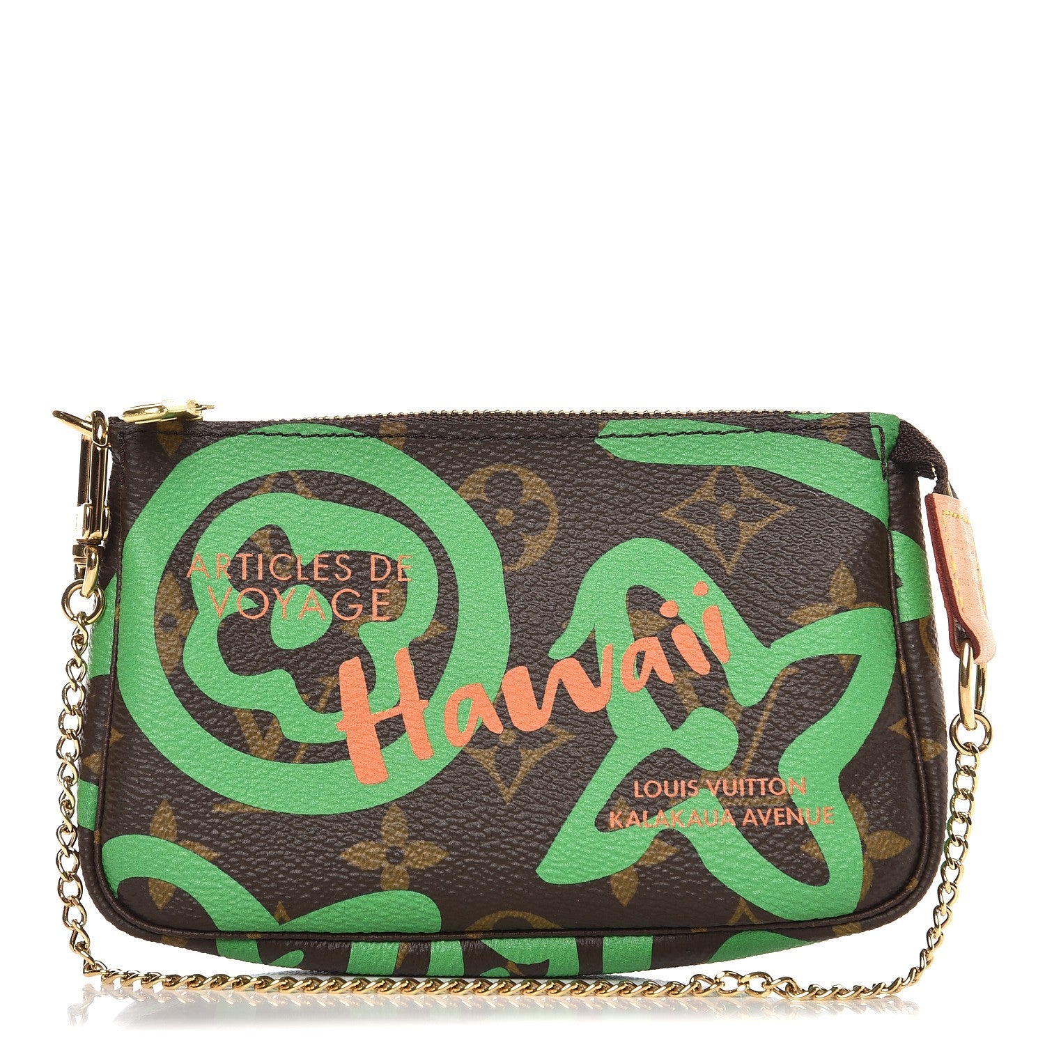 Louis Vuitton Monogram Tahitienne Hawaii Mini Pochette Accessories 1 of 8