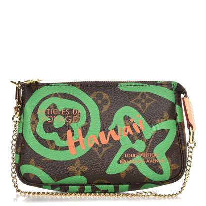 Louis Vuitton Monogram Tahitienne Hawaii Mini Pochette Accessories 1 of 8