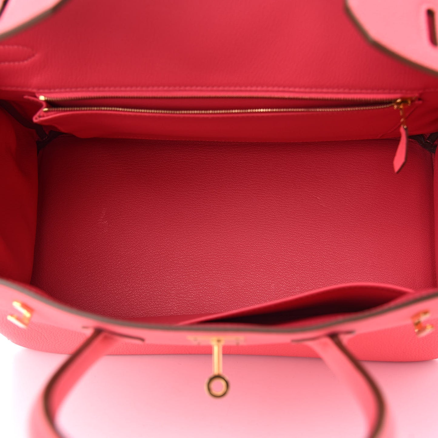 Togo Birkin 35 Rose Lipstick