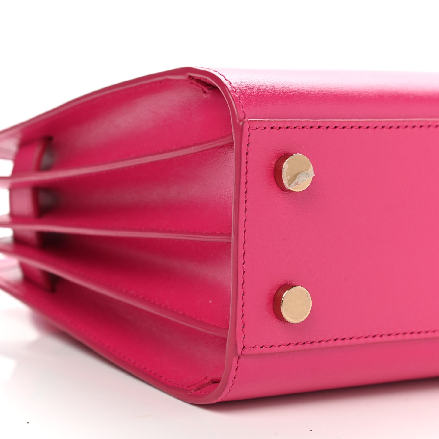 Calfskin Nano Sac De Jour Bubblegum