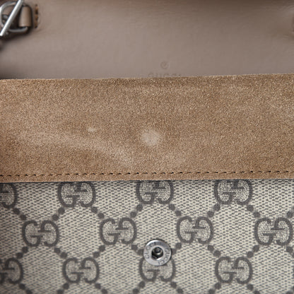 Gucci GG Supreme Monogram Super Mini Dionysus Shoulder Bag Taupe 6 of 10